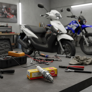 Kymco Agilty 125 C7HS Buji Cub Scooter BWS <b>Motorcycle</b> <b>Electrical</b> & Ignition <b>Systems</b> Turkey - Product Image 3