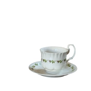 British Vintage Rose Ceramic Eco-Friendly 250ml Tea <b>Cup</b> <b>Saucer</b> Set Flower-Design Home Dessert Coffee Afternoon Tea Serving - Product Image 5