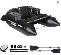 Bateau gonflable en PVC de 170cm personnalisé de haute qualité avec siège pour la dérive dans les activités de pêche en plein air