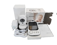 Babyphone vidéo sans fil 2,4G avec écran de 3,2 pouces ABM600, audio bidirectionnel, vision nocturne, caméra Wifi, caméra IP réseau