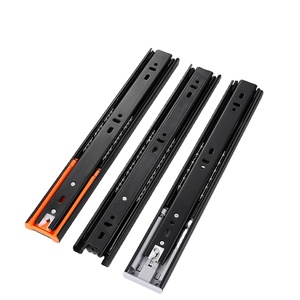 45mm bóng mang ngăn kéo RUNNERS 3 lần mở rộng đầy đủ mềm đóng Ngăn kéo trượt phần cứng đồ nội thất - Product Image 2