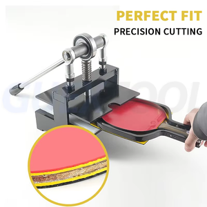 8mm Straight And Horizontal Universal Table Tennis Rubber <b>Cutting</b> <b>Machine</b> Manual <b>Cutting</b> Rubber Sleeve Adhesive Racket Tool - Product Image 4