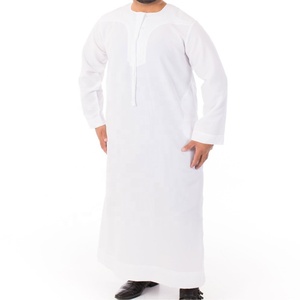 <span class=keywords><strong>Abiti</strong></span> musulmani Thobe Omani Jubba manica lunga e Arab Thobe con tessuto comodo - Product Image 1