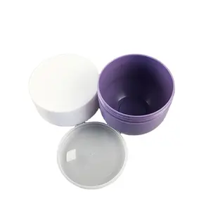 supplier OEM bowl shaped PP Matt frost surface Upside down PP hair cream packaging jar with screw lid 150ml 200ml 250ml 300ml