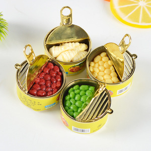 Miniatures de caviar, jouets à modeler, scène de supermarché miniature à faire soi-même, figurines de fruits en conserve. - Product Image 2