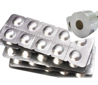 Machine à blisters haute vitesse, film pour capsules, aluminium pharmaceutique en rouleau pour ligne d'emballage automatique