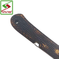 Couteau de greffage pliable de jardin avec manche en bois SK5 en acier à haute teneur en carbone du Japon