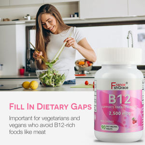 Großhandel Cherry <span class=keywords><strong>Vitamin</strong></span> B12 Tabletten, benutzer definiertes Logo, gentechnik frei, Labor getestet, schneller Versand weltweit - Product Image 6