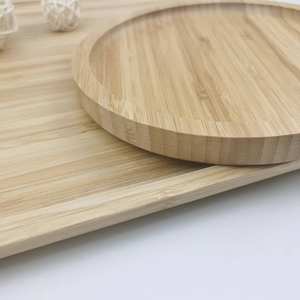 Plato de madera de bambú reutilizable y Degradable PARA <span class=keywords><strong>CENA</strong></span>, bandeja de bambú ecológica, juego de vajilla para adultos, gran oferta, <span class=keywords><strong>2022</strong></span> - Product Image 6
