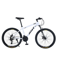 Venta al por mayor de fábrica: Bicicleta híbrida de equilibrio de 26 pulgadas para Trek MTB, mini, deportiva, de montaña, para grava y tierra, económica, con freno de disco y cuadro de acero.