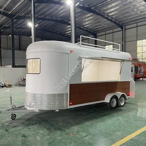 Đường phố kiosk cà phê Hot Dog giỏ hàng di động nhà bếp bánh pizza thực phẩm Trailer cửa hàng giỏ hàng xe tải ngựa Trailer để bán - Product Image 1