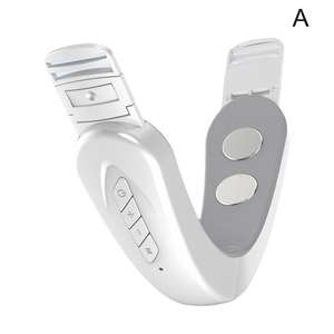 Ceinture de massage vibrante pour le menton en ABS, pour raffermir la peau, amincir le visage, éliminer la cellulite et lifter le visage - Product Image 1