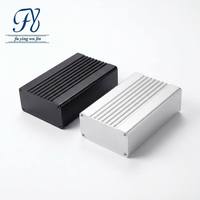 Boîtier de commande en aluminium extrudé 6063 sur mesure 120*55*30mm |   Électronique IP54 anodisée, légère, durable et anti-corrosion