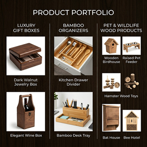 Nichoir pour oiseaux <span class=keywords><strong>en</strong></span> <span class=keywords><strong>bois</strong></span> naturel fait à la main, style vintage, pour l'extérieur, abri suspendu pour oiseaux pour patio, cour, balcon, décoration <span class=keywords><strong>écologique</strong></span> - Product Image 2