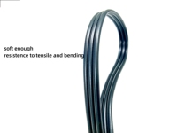 Kabel video dan audio kualitas tinggi 1.8m 3rca ke 3rca stabil kecepatan tinggi warna hitam tahan lama