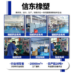 Profils de bande d'étanchéité en caoutchouc EPDM, qualité extrusion, résistance aux hautes températures, pour applications automobiles - Product Image 4