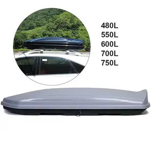 Ronix Hot Bán 600L Chất Lượng Cao Không Thấm Nước Phổ ABS Xe Roof Hộp Hành Lý Cho Xe SUV, Nhựa Xe Roof Hộp