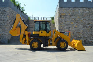 Chargeuse <span class=keywords><strong>sur</strong></span> pneus Yanmar Diesel, <span class=keywords><strong>pelle</strong></span> rétrochargeuse WZ40-28, capacité de la benne de 1,5 m3, pompe hydraulique PWG, haute efficacité de fonctionnement - Product Image 2