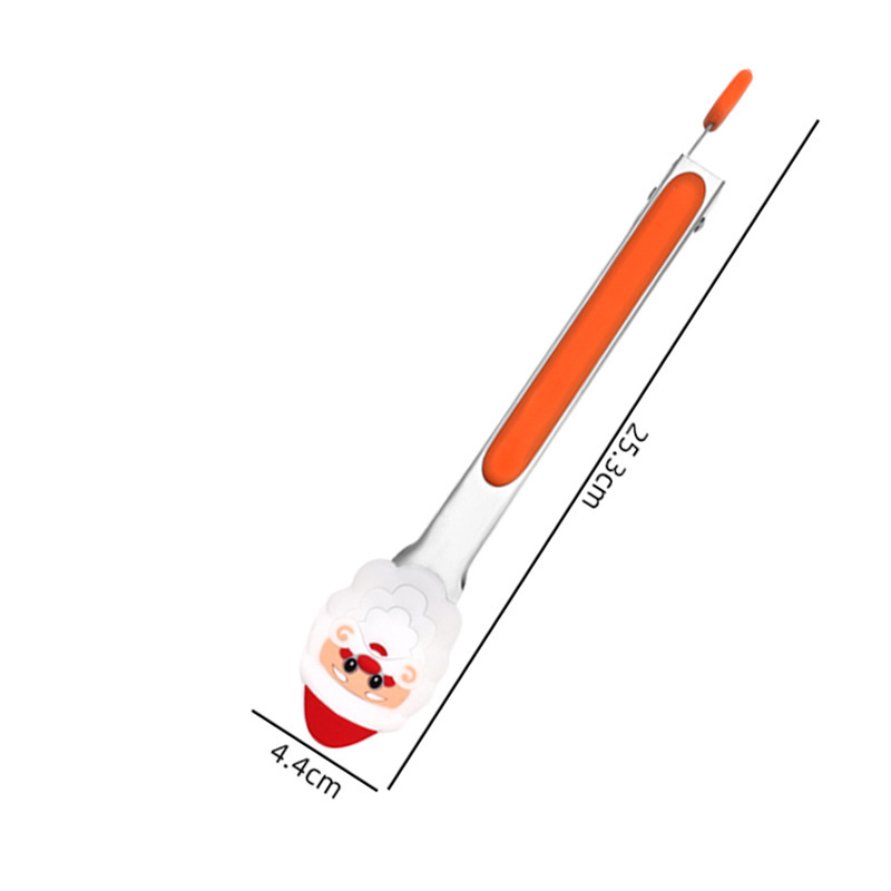 Papá Noel barbudo naranja de 9 pulgadas