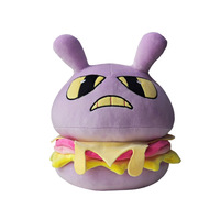 Nouveau produit transfrontalier de 8 pouces : Grande peluche Pomni, poupée clown et monstre, produit dérivé d'animation de cirque