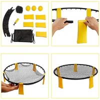 Pas encore d'avis Vente chaude Smash Ball Round Net Beach Game Set Strikeball 3 Ball Game Volleyball Spike Game