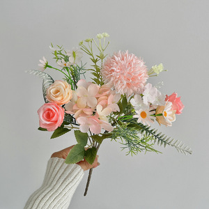 Composizioni Floreali Bioniche, Bouquet di Fiori Artificiali Ispirato alla Dopamina con <span class=keywords><strong>Rose</strong></span> Miste di Alta Qualità - Product Image 2