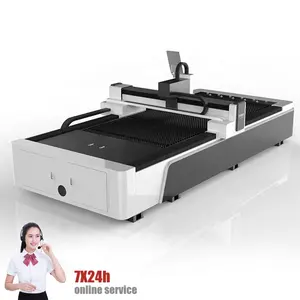 Easy use 1000w 2000w 3000w 4000w 6000w CNC fiber laser cutting machine