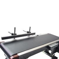 Chaîne de production personnalisée ajustable Table automatique Vitesse en PVC PU Mini bande transporteuse portable pour l'industrie alimentaire