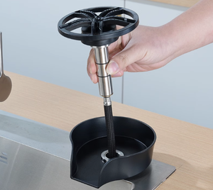 Pichet automatique à haute pression rondelle de tasse en acier inoxydable rincé rapide robinet bouteille <span class=keywords><strong>verre</strong></span> rinceur pour évier de Bar de cuisine - Product Image 4