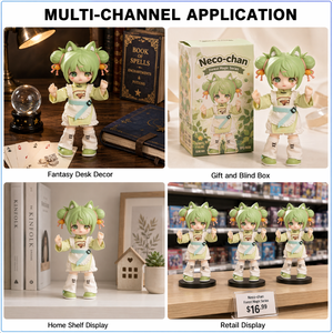 Figurines d'<span class=keywords><strong>action</strong></span> OEM personnalisées <span class=keywords><strong>en</strong></span> PVC, modèles de poupées de collection pour abonnement mensuel, boîte mystère à déballer, surprise - Product Image 3