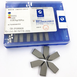 เม็ดมีดกลึงแบบเชื่อมประสาน C120 ยี่ห้อ Hgtool ได้รับการรับรองมาตรฐาน ISO9001 เกรด YG6/K10 คุณภาพสูง C120 P30 เชื่อมประสาน - Product Image 6