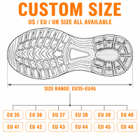 Logo kustom untuk sol ETPU berkualitas tinggi dari sepatu olahraga luar ruangan. Produksi Popcorn Sole.231220