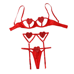 Женское сексуальное нижнее белье из трех предметов - Product Image 4