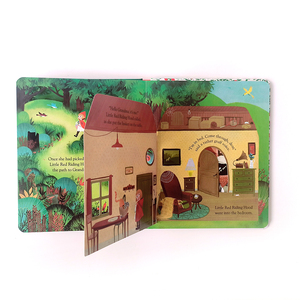 Tùy Chỉnh Giáo Dục In Ấn Cuốn Sách 0-3 Năm Tuổi Trẻ Em Tiếng Anh Câu Chuyện Nâng Các Nắp Trẻ Em Cửa Sổ Popup Cuốn Sách Hội Đồng Quản Trị - Product Image 3