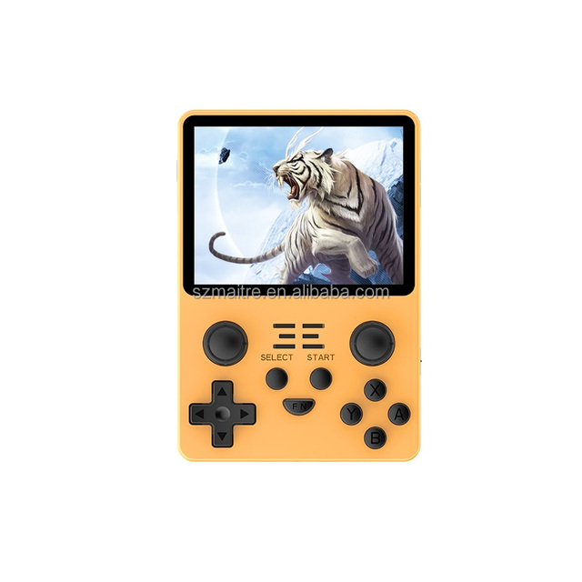 Powkiddy Rgb20s 3.5 Inch Handheld Video Game Console for Ps1 Retro Games Open Source Gaming Player Box With Wifi