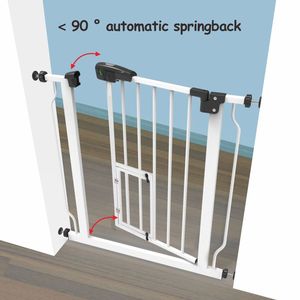 PRODIGY SG002 Barrière de sécurité automatique pour <span class=keywords><strong>enfants</strong></span> et bébés en métal durable, porte de sécurité pour escalier - Product Image 3