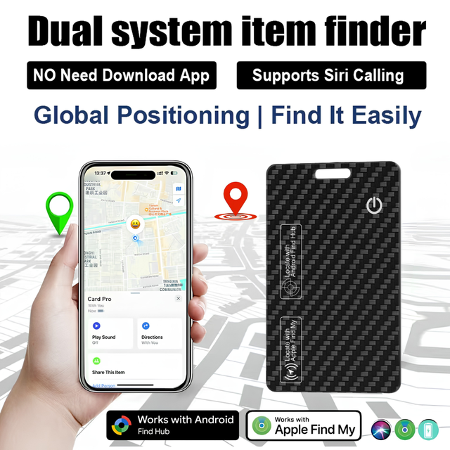 Plastic Positioning Tracker IOS Tag Smart Key Finder Find My Wireless Charging Wallet Pet GPS LBS Tracking Card Tracker