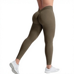 Yoga <b>Leggings</b> Full Length <b>Ruched</b> Butt Lifting Workout Pants for <b>Gym</b> - Product Image 1