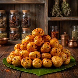 Noix de Makhana Bio Rôties et Aromatisées, Magic Masala, Snack Indien Épicé Semi-Moelleux et Sain, Fabriqué en Inde, Pack de 90 g - Product Image 3