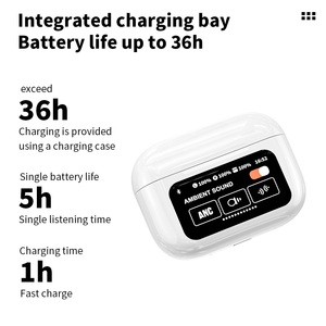 2024หูฟังไร้สาย A9ตัดเสียงรบกวนแบบมืออาชีพพร้อม GPS หน้าจอ LED ระบบสัมผัส - Product Image 3