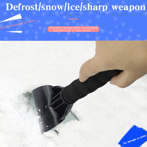 Raschietto per Ghiaccio F-18 in Plastica Nero e Rosso, Pala da Neve, Rompighiaccio per Parabrezza <span class=keywords><strong>Auto</strong></span> - Product Image 5