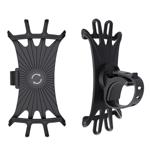 Support Téléphone Moto Rotatif à 360 Degrés en Silicone pour Guidon, Fixation Voyage pour Voitures <span class=keywords><strong>et</strong></span> Véhicules Électriques - Product Image 1