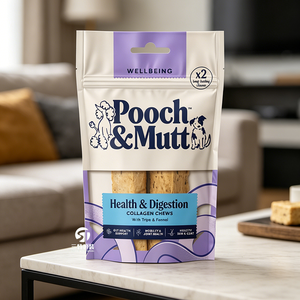 Bolsas de Embalaje Personalizadas para Alimentos Liofilizados para Mascotas de 100g, Bolsa con Cierre Vertical, Papel de Aluminio, Impresión Digital de Fábrica - Product Image 3