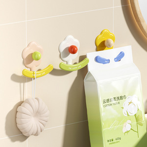 <b>Suction</b> Cup <b>Hooks</b> - Back-of-door <b>Hooks</b> - Strong Adhesive Seamless <b>Hooks</b> - No-drilling Bathroom Wall Storage <b>Hooks</b> - Product Image 4