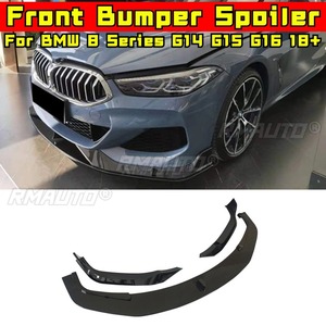 ลิ้นกันชนหน้ารถยนต์ สีดำเงา สำหรับตกแต่ง BMW ซีรีส์ 8 รุ่น G14 G15 G16 ปี 2018+ อุปกรณ์ตกแต่งรถยนต์ - Product Image 2