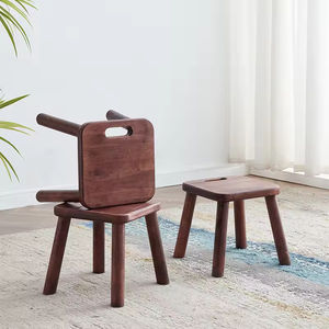 Taburete Bajo de Madera Maciza, Otomana Multifuncional, Mueble Ecológico para el Hogar, Dormitorio y Hospital - Product Image 3