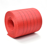 Sangle en polyester, nouvelle conception, épaisseur 150 mm, rouge, accepte la personnalisation OEM