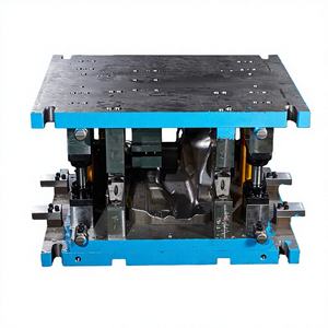 Outil de poinçonnage de précision en acier de haute précision, matrice de poinçonnage à opération unique, ensemble pneumatique pour pare-chaleur - Product Image 1