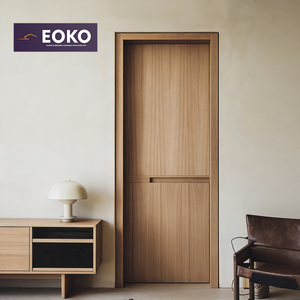 <span class=keywords><strong>Puerta</strong></span> Cortafuego de Madera Sólida de Lujo con Estilo Personalizado EOKO, con Marco, <span class=keywords><strong>para</strong></span> Dormitorio de Hotel - Product Image 1
