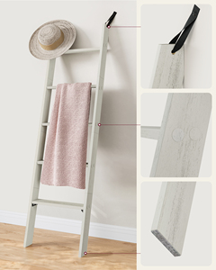 <span class=keywords><strong>VASAGLE</strong></span>-<span class=keywords><strong>Étagère</strong></span>s décoratives en bois pour couvertures, serviettes et couettes, <span class=keywords><strong>étagère</strong></span>s murales - Product Image 4
